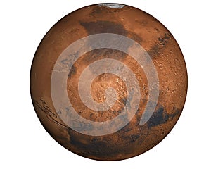 Highly detailed Mars planet