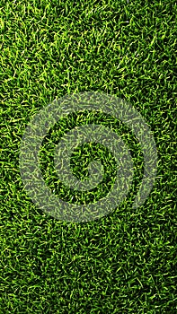 Vibrant Green Grass Texture Background AI Generated Illustration ai generated
