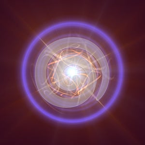 Highly magnetized rotating neutron star