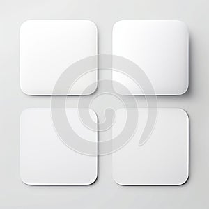 Highly Realistic Empty Mouse Pad Mockup Design Template