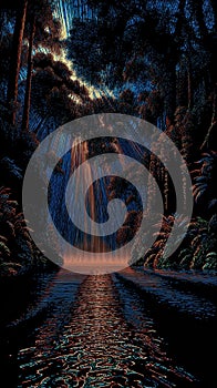 Nocturne of the Luminous Stream