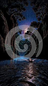 Nocturne of the Luminous Stream