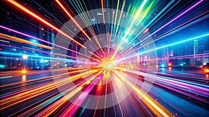 HighOctane Energy Race Game Background Dynamic Speed Lines Vibrant Neon Glows and Futuristic Visuals for an photo