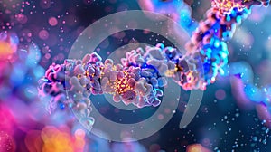 A highresolution image of a glycosylated protein in its native conformation emphasizing the role of glycosylation in