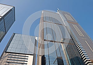 Highrise buildings in Hong Kong