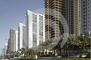 Highrise buildings Sunny Isles Beach