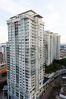 Highrise condominiums