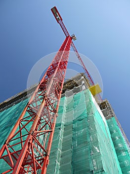 Highrise construction photo