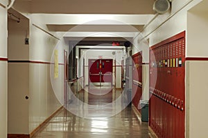 Highschool Hallway