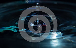 Highspeedphotography with water drops without flash in jena