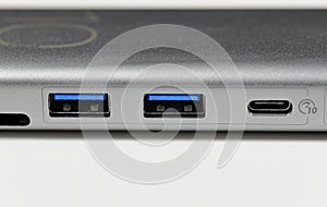 Hight performance USB3 type A and type C on docking station of new model premium notebook computer