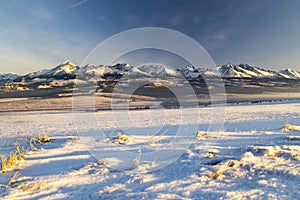 Hight Tatras (Vysoke Tatry) in winter time, Slovakia