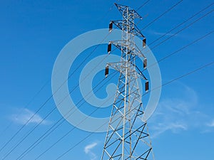 Hight voltage line photo