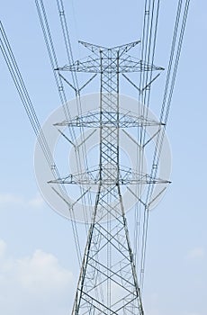 Hight voltage power tower