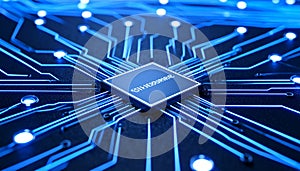 HighTech Microprocessor and Digital Data Flow