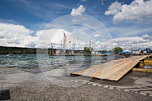 Hightide at the lakeside