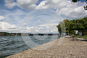 Hightide at the lakeside