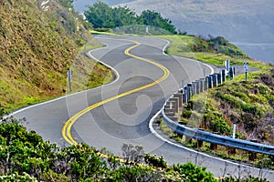 Highway 1 on the pacific coast, California