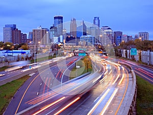 Highway 35W in Minneapolis