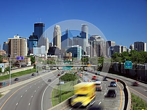 Highway 35W in Minneapolis