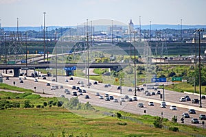 Highway 410 Northbound To Brampton At Derry Road