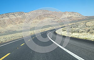 Highway in Arizona Desert