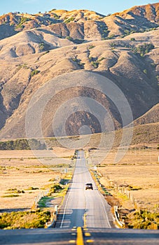 Highway at big sur coast california, usa