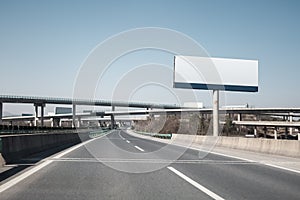 Highway billboard