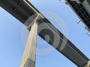 Highway and  bridge