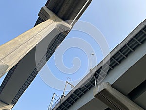 Highway and  bridge