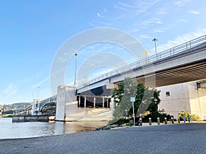 The Highway 509 bridge