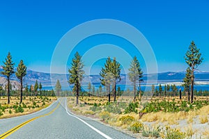 Highway by the coastline