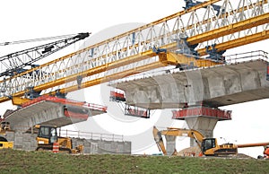 Highway construction photo