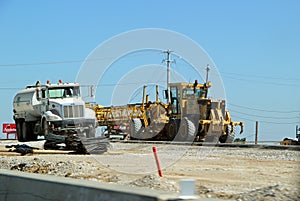 Highway Construction on Texas State Highway 26