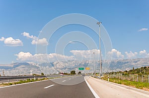 Highway in Croatia