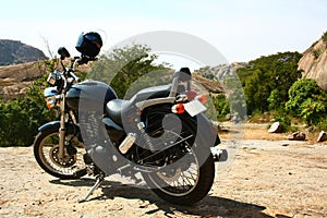 Highway Cruiser on Rough Rocky Terrain