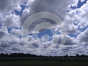 Beautiful Highway Clouds