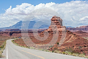 Highway in Glen Canyon National Recreation Area