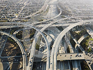 Highway interchange.