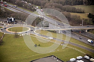 Highway interchange photo