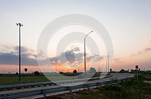 Highway leading to Sunrise