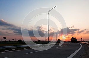 Highway leading to Sunrise