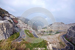 Highway in mountain