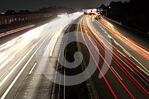 Autostrada di notte 