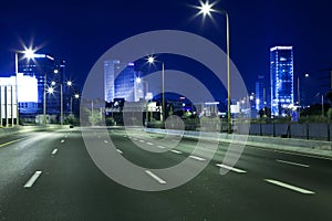 Highway at Night