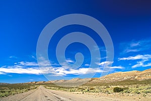 Highway road through Argentinia photo