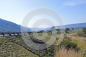 Highway Through Sierra Madre Mountains of Jalisco photo