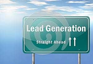 Highway Signpost Lead Generation