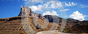 A Highway to the Guadalupe Mountains