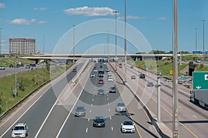 Highway 401 in Toronto, Ontario, Canada